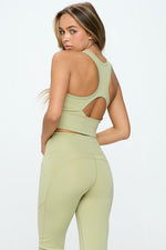 Two Piece Activewear Cut Out Set