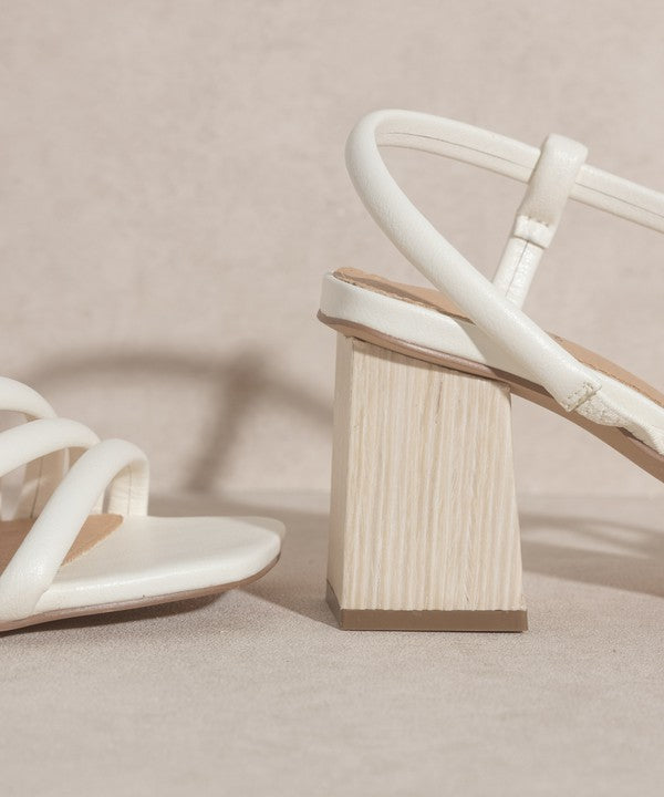 Wooden Heel Sandal