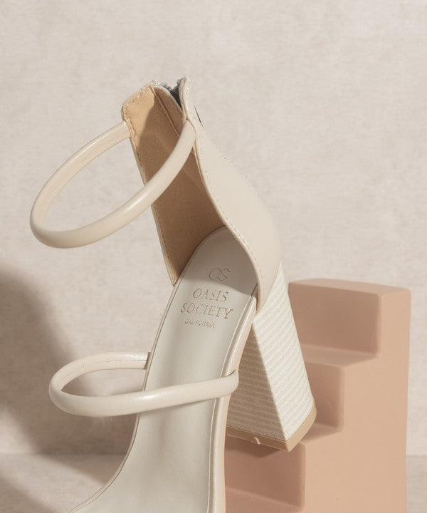 Minimalist Strappy Heel