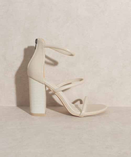 Minimalist Strappy Heel