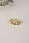 Gold Chain Ring